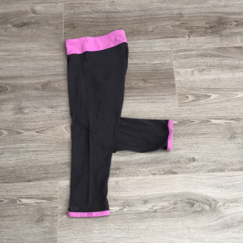 ❤️3X20 CHAMPION Duo-Dry Two Tones Crop Leggings | S